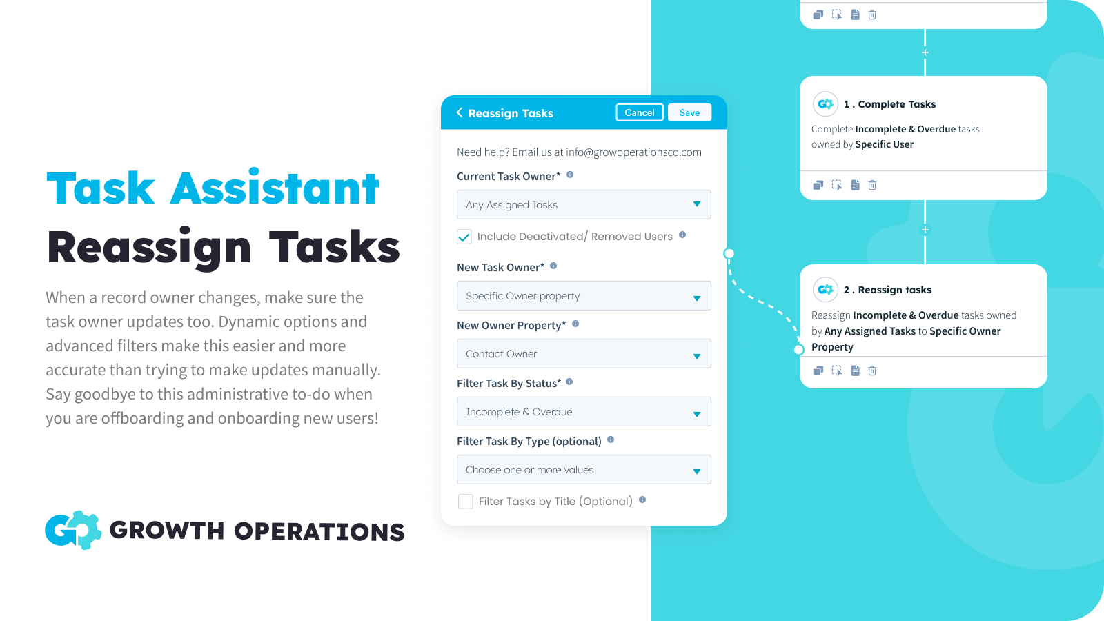 Bulk Reassign Tasks